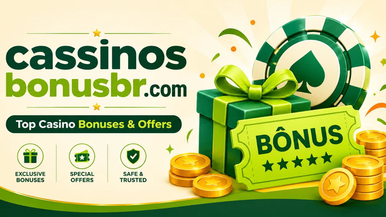 Cassinos Bonus BR — trophy, chips, and ranking-style layout